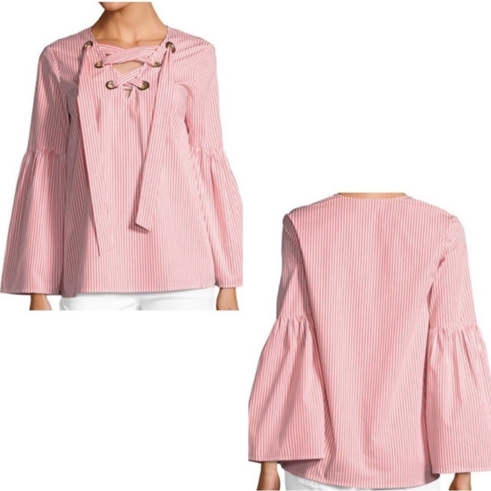 Michael Kors, poppy Bell sleeve blouse